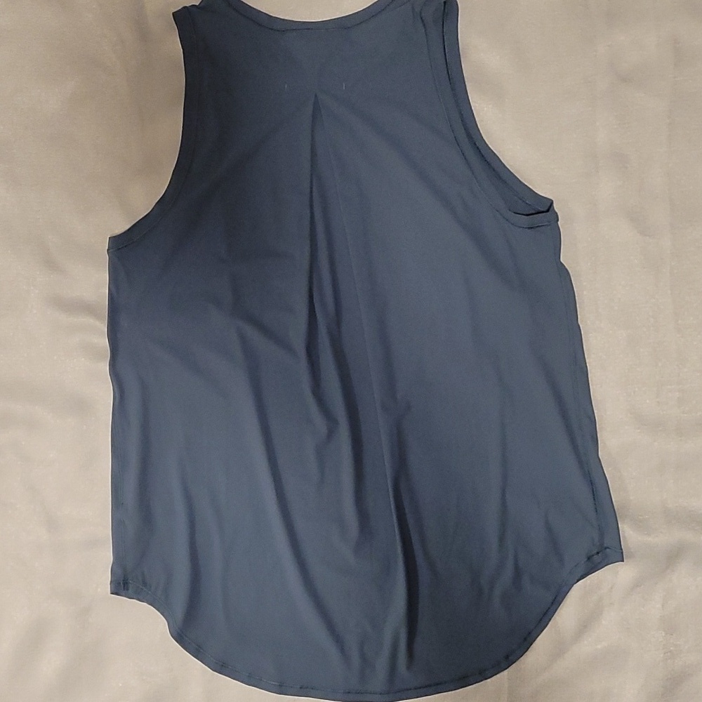 Spanx Blue Sleeveless Tank Top - Picture 3 of 3
